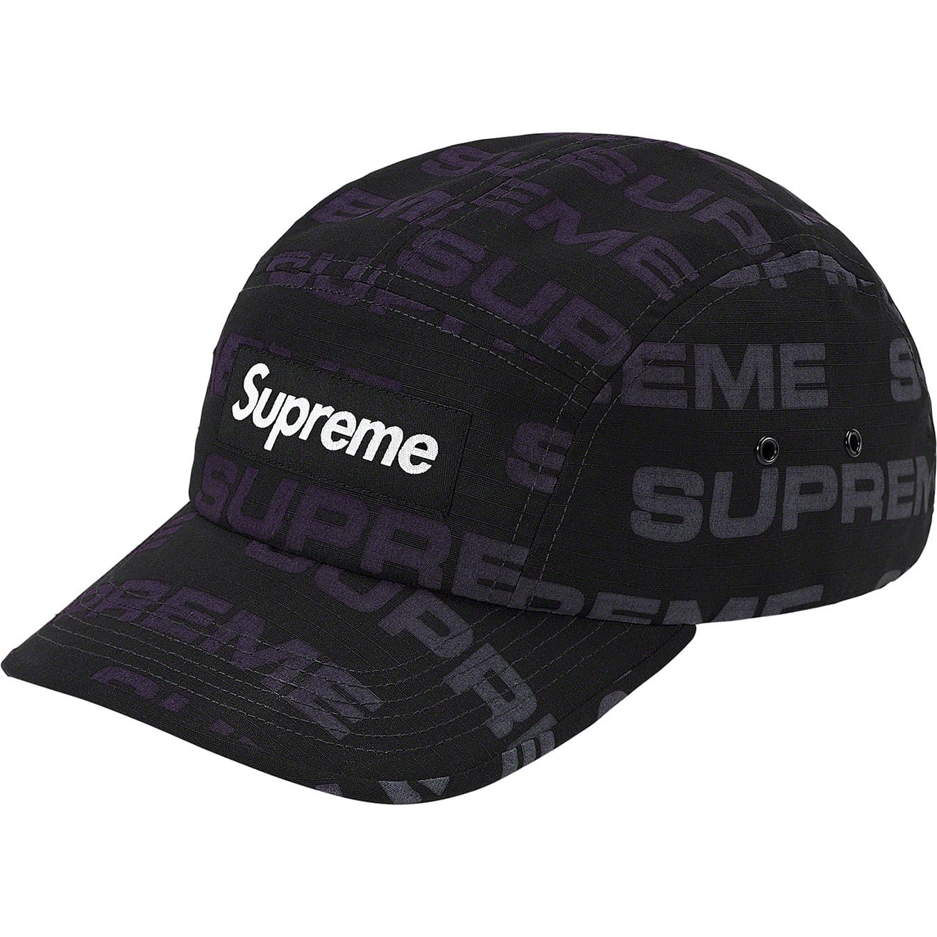 Reactive Print Camp Cap view 2